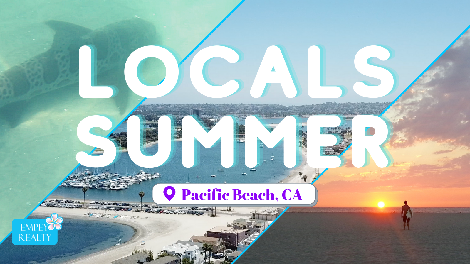 Locals Summer in Pacific Beach, San Diego